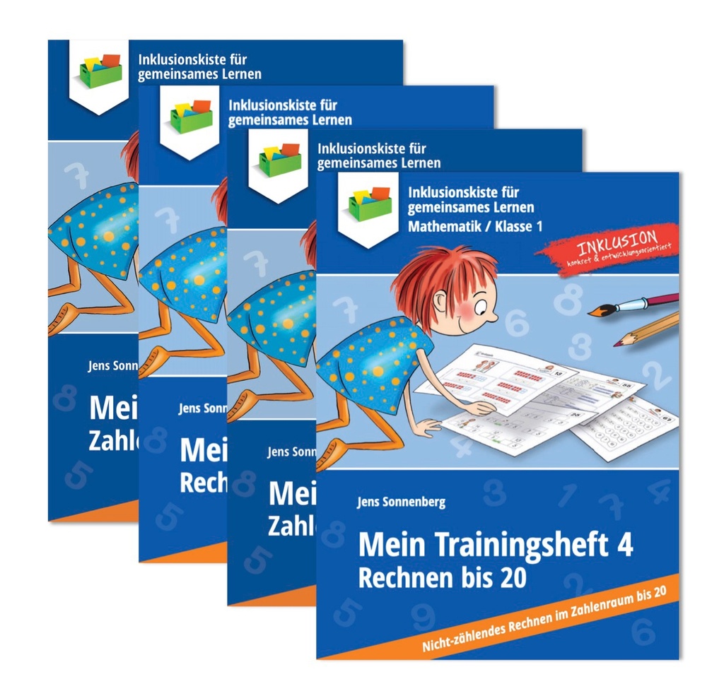 Sparpaket Trainingshefte 1 bis 4 - Bis 10, bis 20 PDF