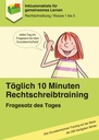 Rechtschreibtraining Fragesatz des Tages E-Book