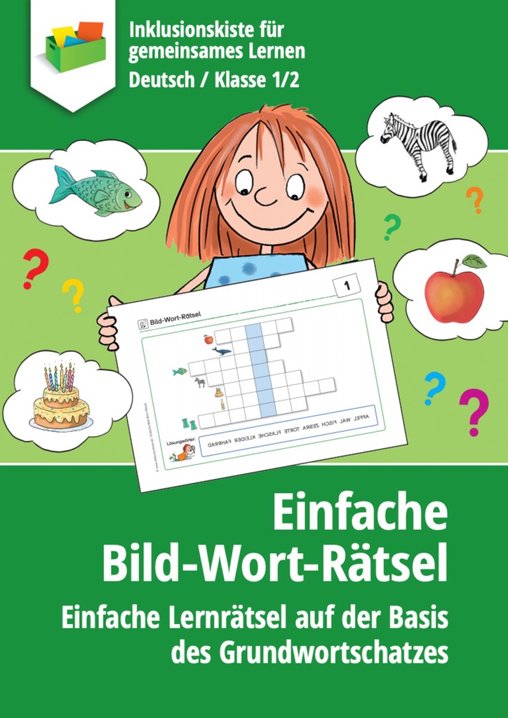 Einfache Bild-Wort-Rätsel E-Book