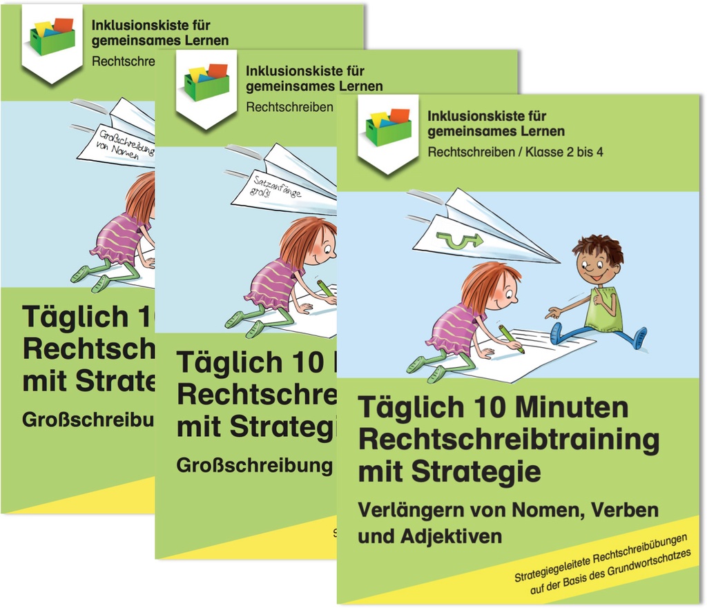 Rechtschreibtraining Paket Großschreiben, Verlängern PDF