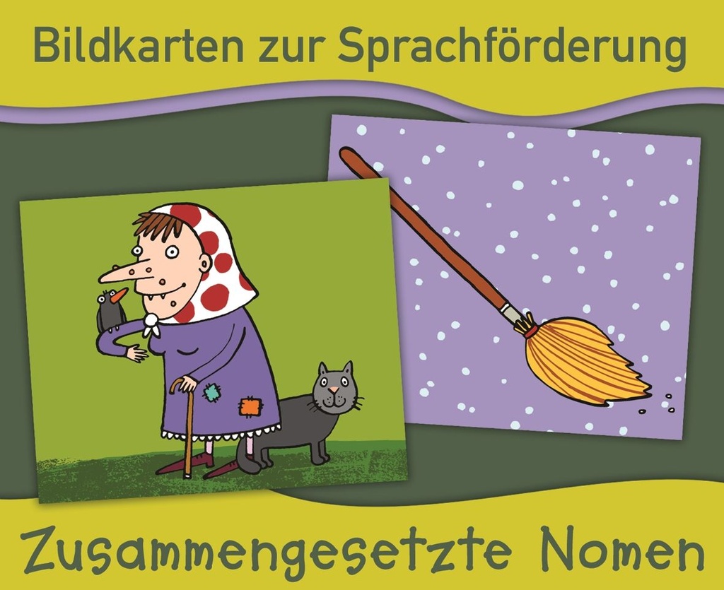 Bildkarten Zusammengesetzte Nomen