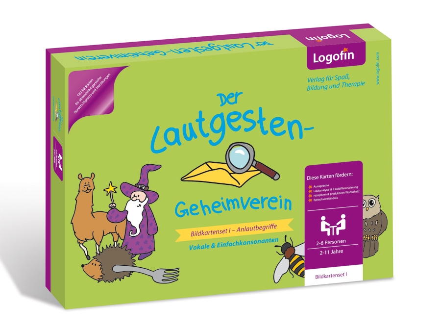 Bildkartenset 1 – Vokale & Einfachkonsonanten