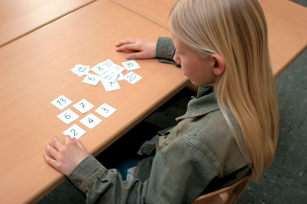 Zahlenkarten 0 bis 20 Materialpaket