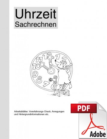 Uhrzeit Kopiervorlagen PDF