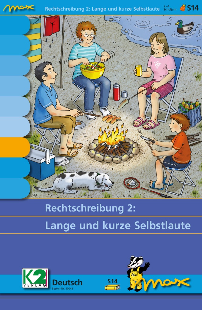 Max Lernkarten Rechtschreibung 2: Lange/kurze Selbstlaute