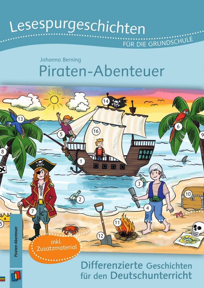 Lesespurgeschichten - Piraten-Abenteuer