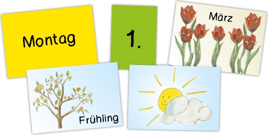 Jahreskalender-Karten*