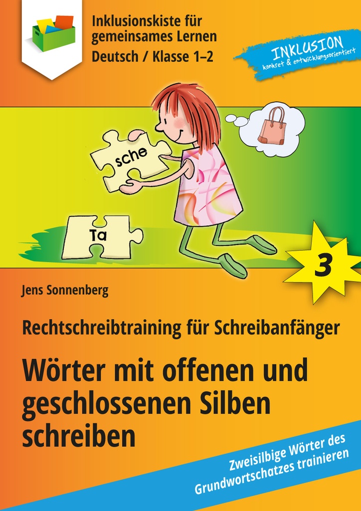 Wörter mit offenen und geschlossenen Silben schreiben PDF