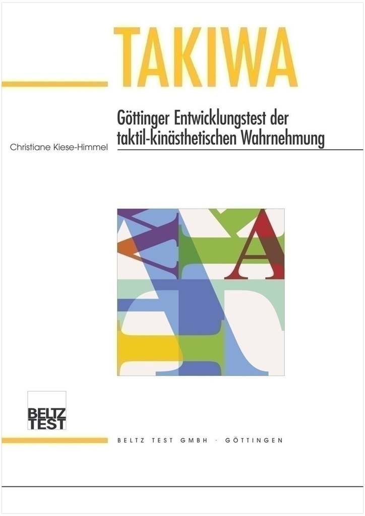 TAKIWA Göttinger Entwicklungstest der Taktil-Kinästhetischen Wahrnehmung