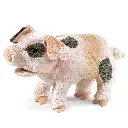 Handpuppe grunzendes Schweinchen
