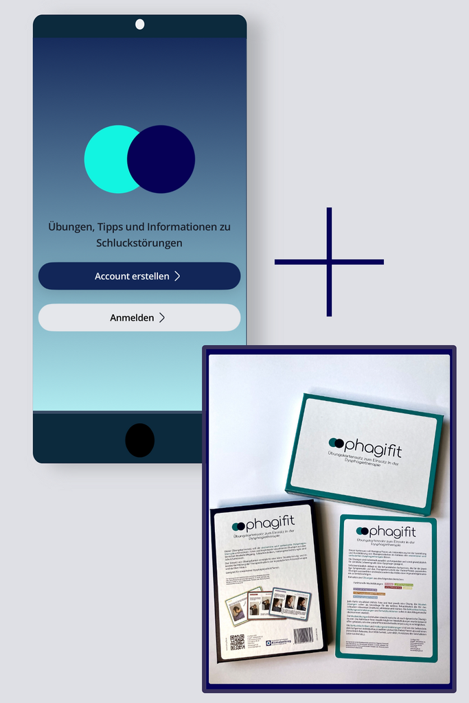 phagifit - Paket App und Übungskartensatz 6-Monatslizenz