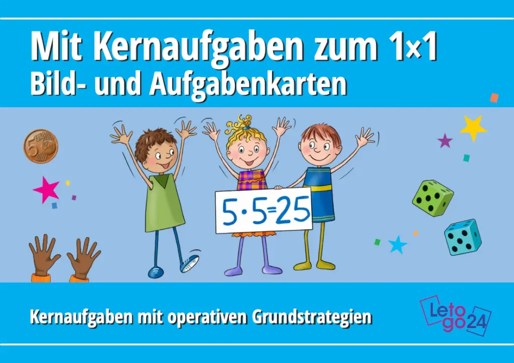 Mit Kernaufgaben zum 1x1 - Bild- und Aufgabenkarten PDF