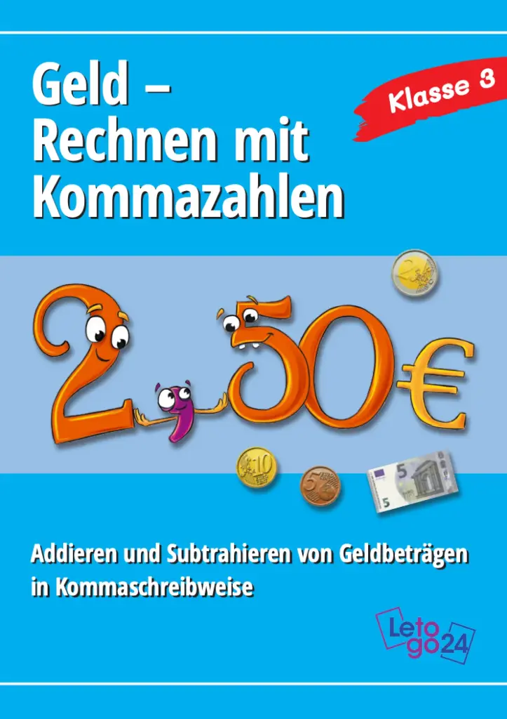Geld - Rechnen mit Kommazahlen PDF