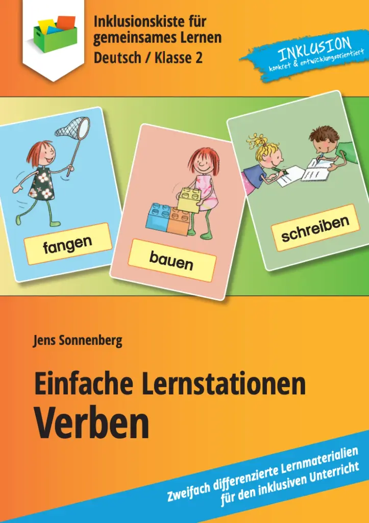 Einfache Lernstationen: Verben PDF