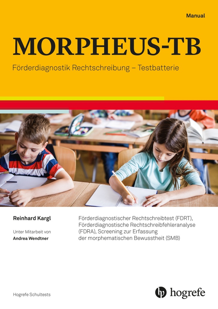 MORPHEUS-TB Förderdiagnostik Rechtschreibung – Testbatterie