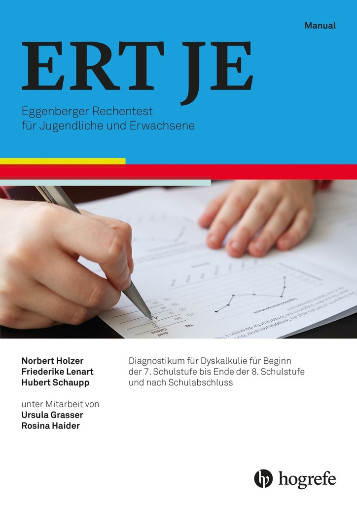 ERT JE Eggenberger Rechentest für Jugendliche und Erwachsene