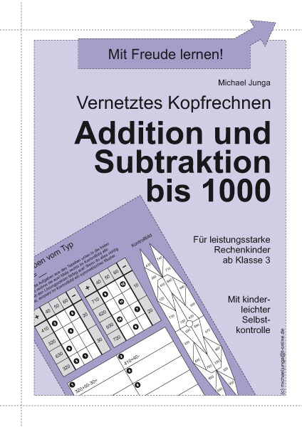Vernetztes Kopfrechnen Add. Subtr. bis 1000 PDF | k2-verlag.de
